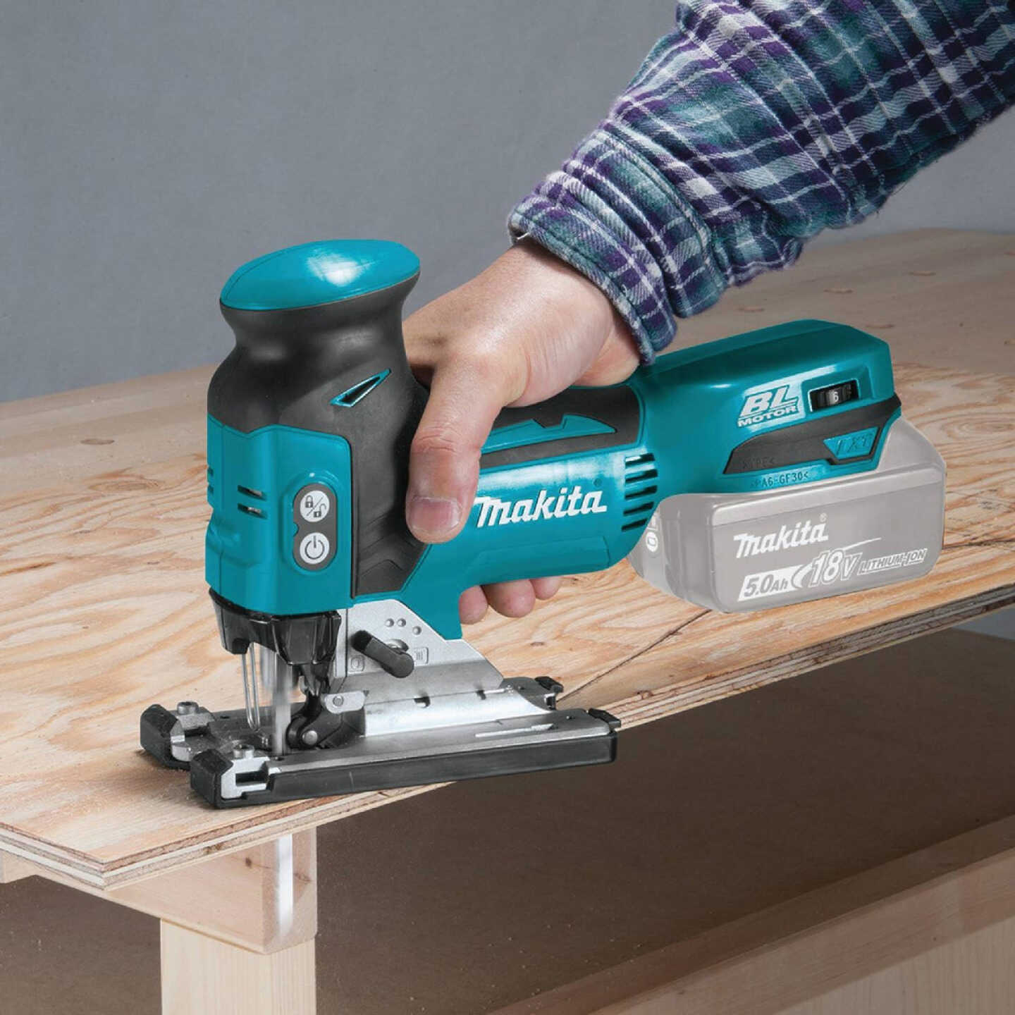 Makita 18 LXT Lithium-Ion Brushless Barrel Cordless Jig (Tool Only) - Kay Supply
